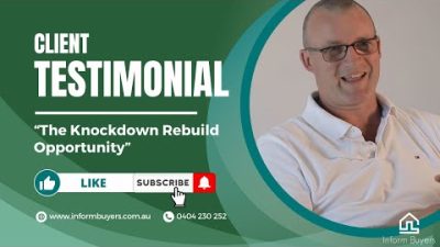 Video Testimonial | Adam | The Knockdown Rebuild Opportunity